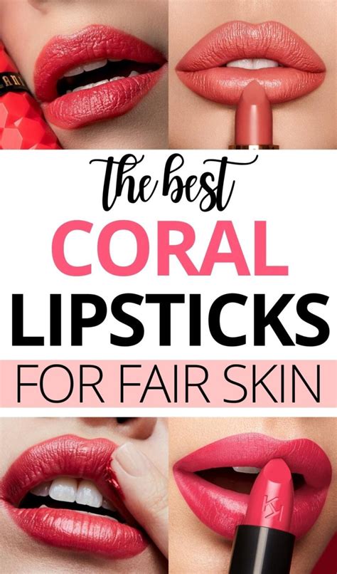 best coral lipstick for summer.